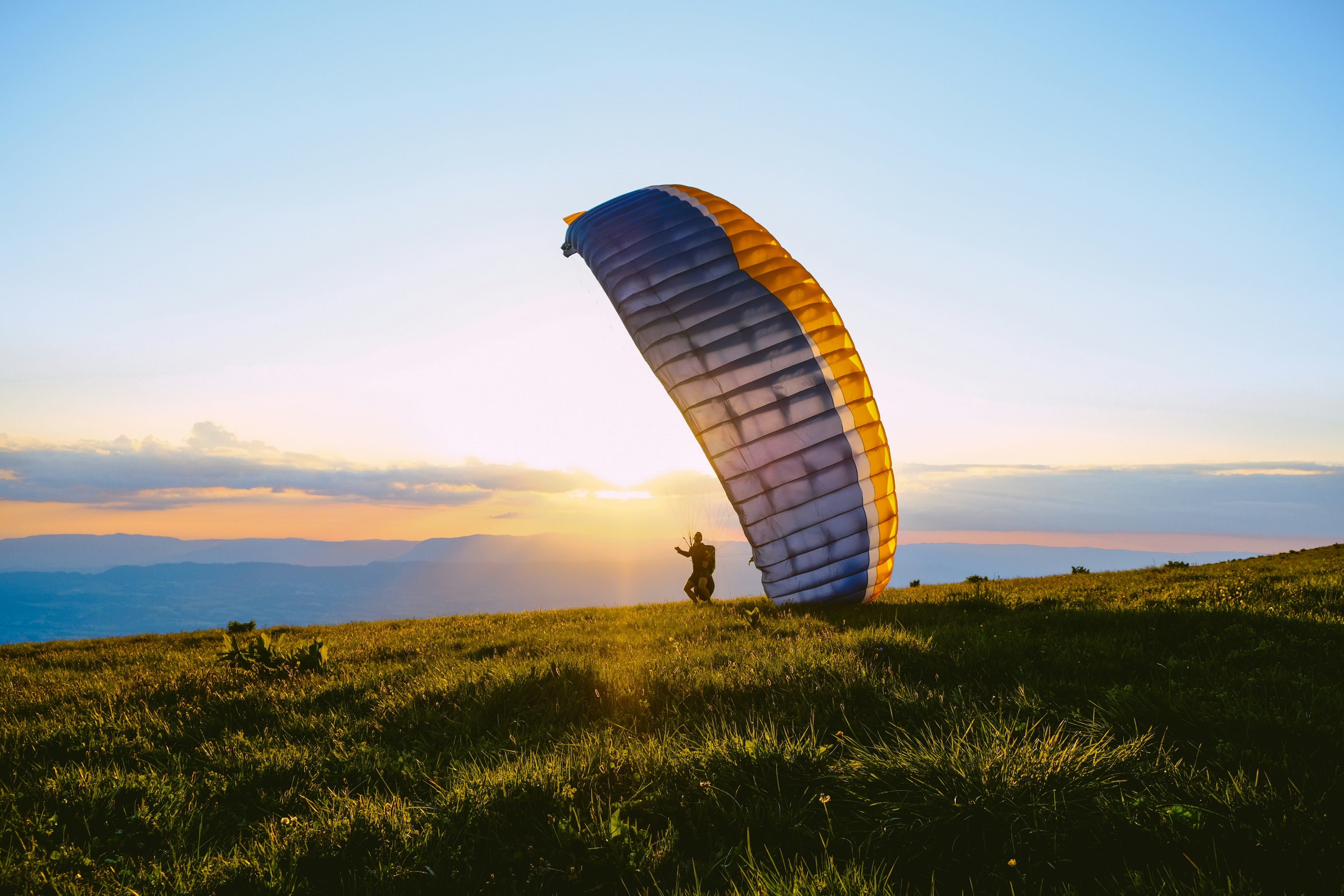 Vuelo en parapente biplaza