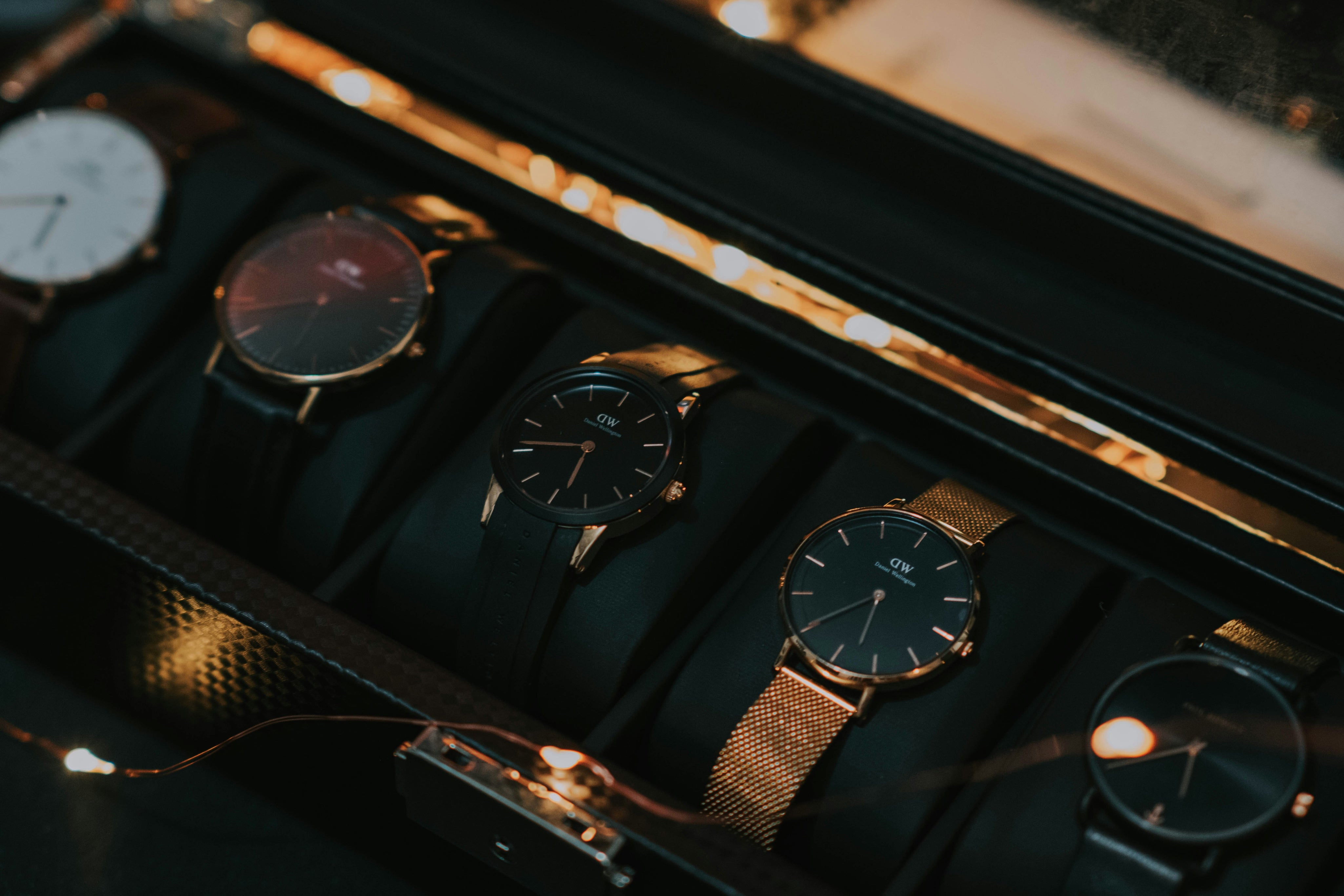 Estuche de viaje para relojes
